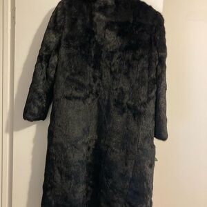 Full length Rabbit Fur Coat